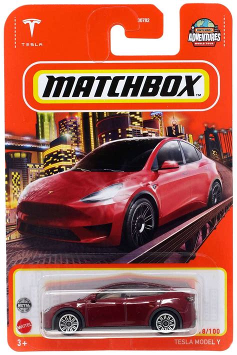 5 Tesla Matchbox Cars