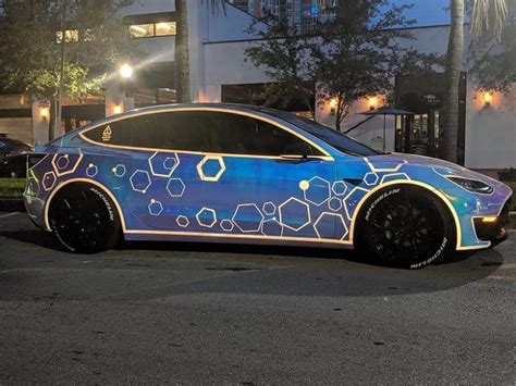Tesla Model 3 Custom Wraps