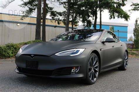 Tesla Model S Matte Black Edition