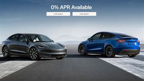 Tesla Model Y 0 Financing Deal