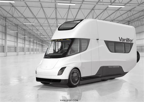 Tesla Semi Campervan Concept Introducing The Vanlifer Semi Home Tesla Semi Campervan Concept Introducing The Vanlifer Semi Home