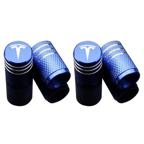 5 Tesla Valve Stem Caps