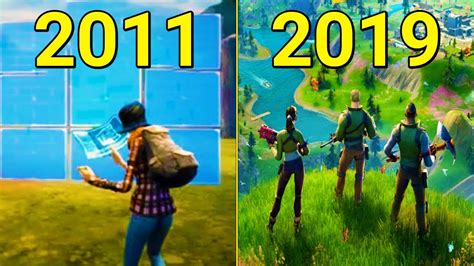 The Entire Evolution Of Fortnite 2011 2019 Youtube The Entire Evolution Of Fortnite 2011 2019 Youtube