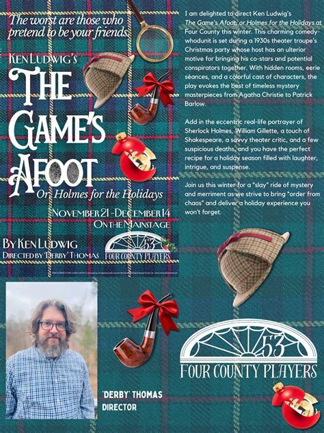 The Game's Afoot Begins