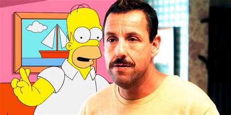 The Simpsons Adam Sandler Release Date Is Not What You Think