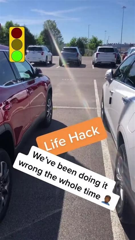 This Clever Car Parking Hack Shows We Ve All Been Doing It Wrong This Clever Car Parking Hack Shows We Ve All Been Doing It Wrong