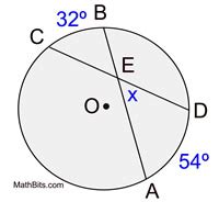 Two Chords Math Central Two Chords Math Central