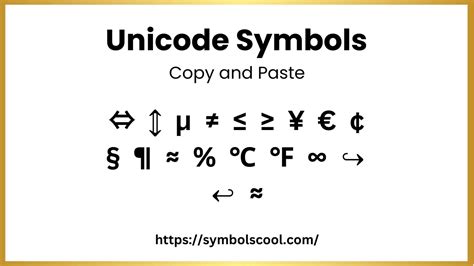5 Unicode Copy Tricks