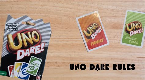 Uno Dare Do You Dare To Learn How To Play Uno Dare