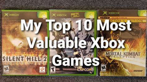 Valuable Xbox Games Top Nh Ng T A Game Ng Gi Tr N Xbox