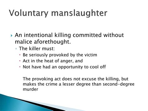 Understanding the Impact of Voluntary Manslaughter Sentence Reductions