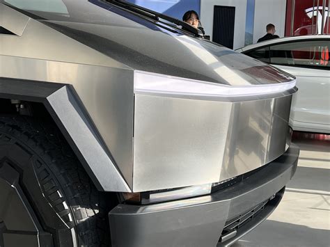 We Saw The Tesla Cybertruck Up Close Panel Gaps And All The Drive We Saw The Tesla Cybertruck Up Close Panel Gaps And All The Drive