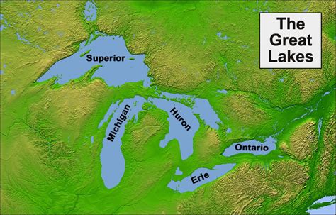 What Are The Names Of The Great Lakes