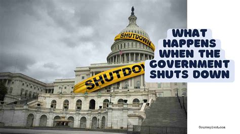 What Happens If The Govt Shuts Down