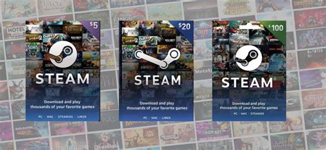 Find Steam Gift Cards