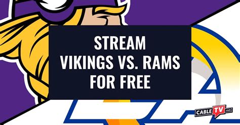 Stream Vikings Game Live Today