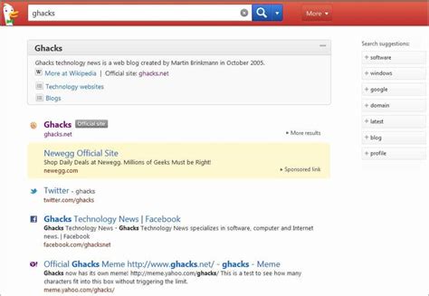 Why I Switched To The Duck Duck Go Search Engine Ghacks Tech News