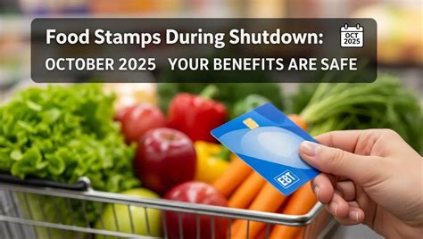 Will Snap Benefits Continue During Government Shutdown 2025 How Food