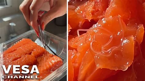 Woman Finds Parasites In Salmon Purchased At Whole Foods Youtube Woman Finds Parasites In Salmon Purchased At Whole Foods Youtube