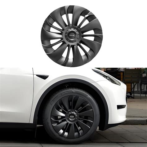 Yeslak Tesla Model Y Wheel Covers 19 Inch Berturbine Wheel Hub Caps Yeslak Tesla Model Y Wheel Covers 19 Inch Berturbine Wheel Hub Caps